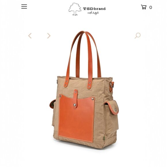 Super Horse Leather Tote Bag  (14x17) - Picture 16 of 16